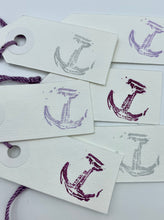 Load image into Gallery viewer, Anchor Gift Tag Set of 12