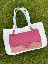 Load image into Gallery viewer, Designer Canvas Handbag in Pink