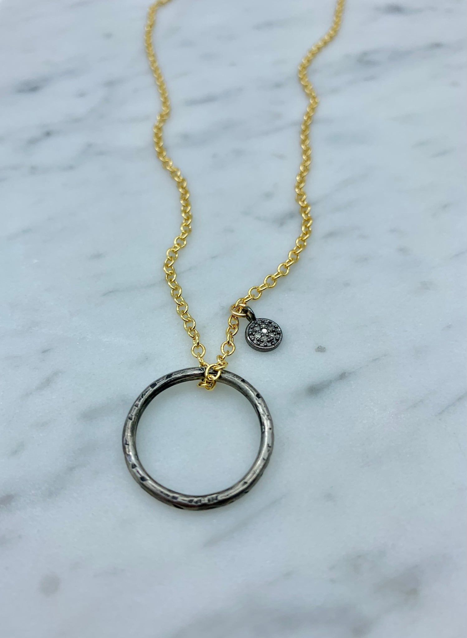 Diamond 2025 accent necklace