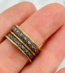 Orange Blossom Ring in Silver